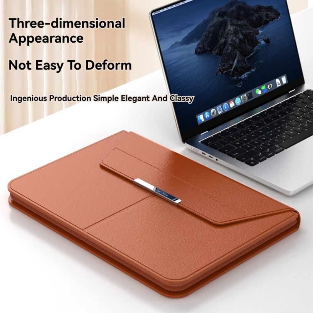 Laptop Accessories Sleeve - 13-14/15-16인치 노트북 슬리브 홀더, 자동 잠금