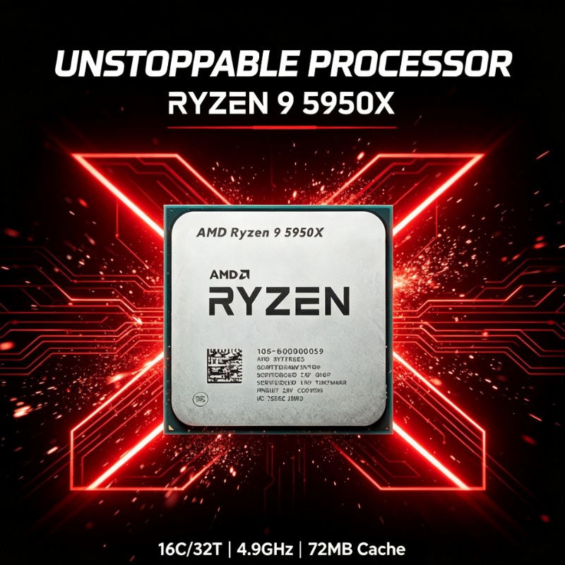 Amd Cpu Ryzen 9 - 데스크탑 부품 CPU AMD R9 5950X
