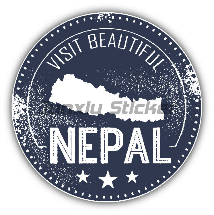 Laptop Accessories Nepal - 네팔 국기 범퍼 비닐 자전거 창문