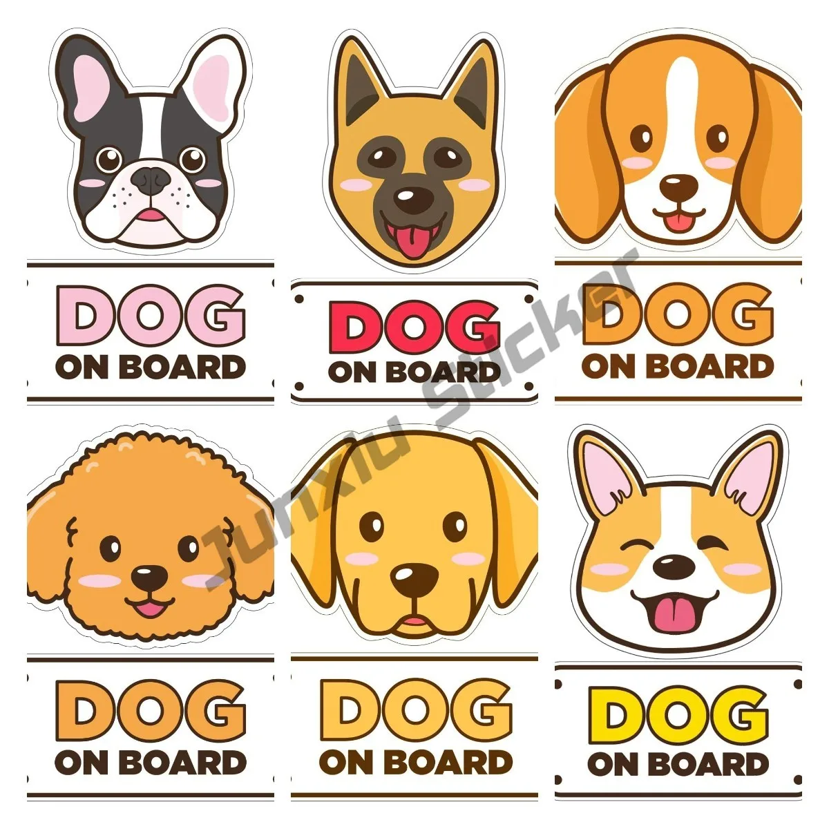 Laptop Accessories Online - 도그 온 보드 자동차 범퍼 스티커,