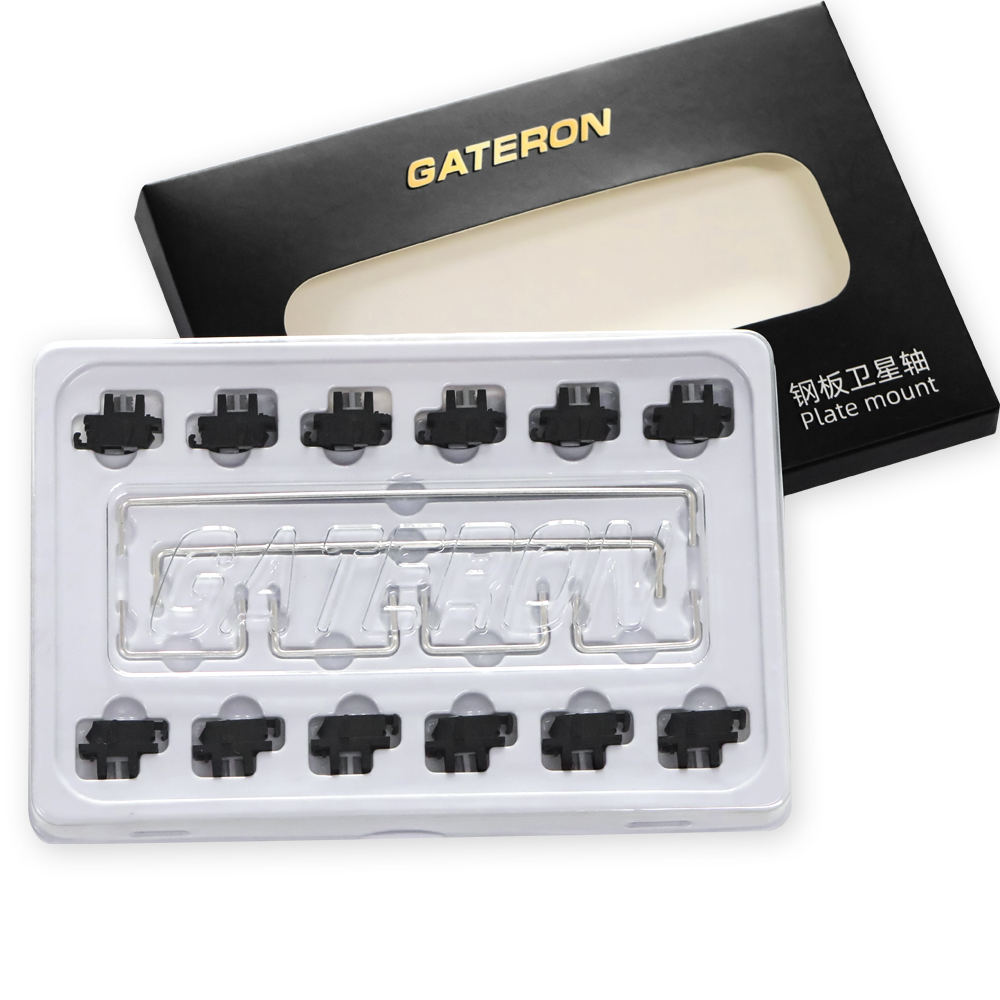 Laptop Accessories Uk - Gateron 블랙 플레이트 마운트 안정기 위성