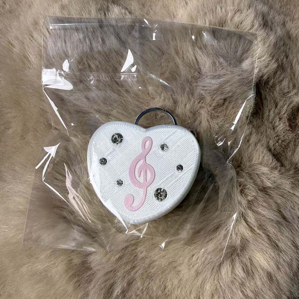 Cable Management Bag - 3D 프린팅 음표 하트 케이블 정리
