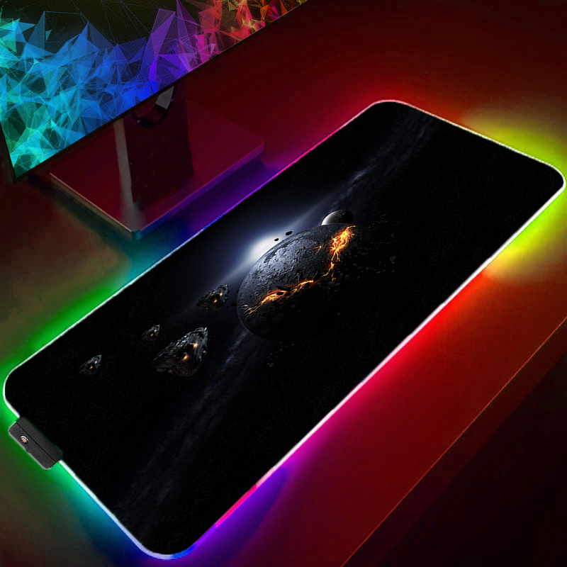 RGB 마우스 패드 게이머 대형 게임 액세서리 키보드  - Laptop Accessories Online 리뷰 및 가격