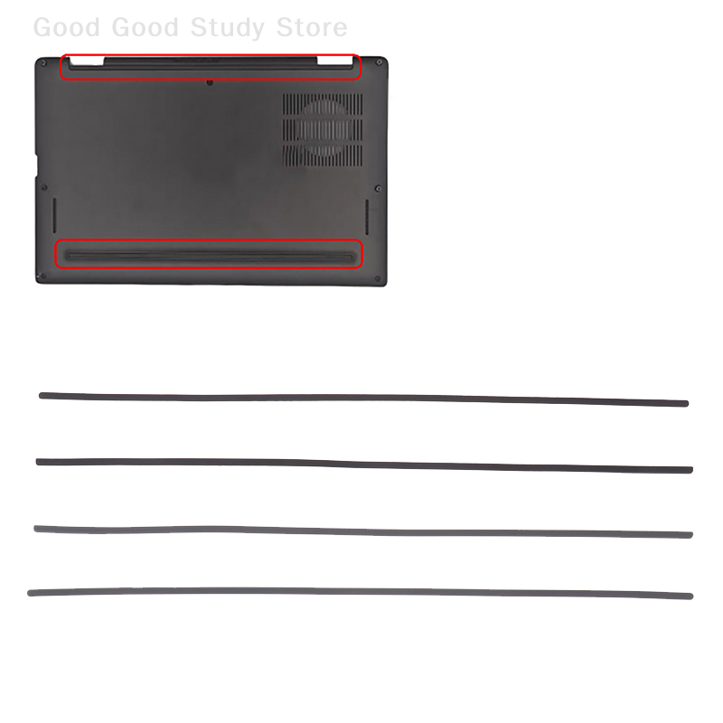 1/2Pcs 노트북 고무 스트립 컴퓨터 DIY 하단 케 - Laptop Accessories Sleeve 리뷰 및 가격
