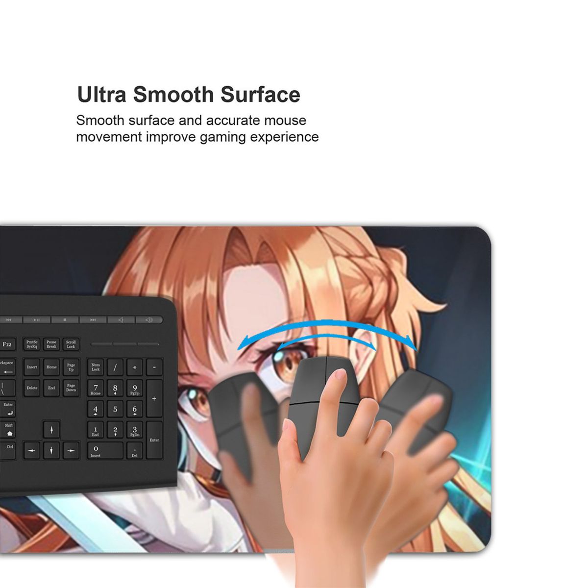 소드 아트 온라인 유우키 아스나 애니메이션 대형 마우스 - Laptop Accessories Online 리뷰 및 가격