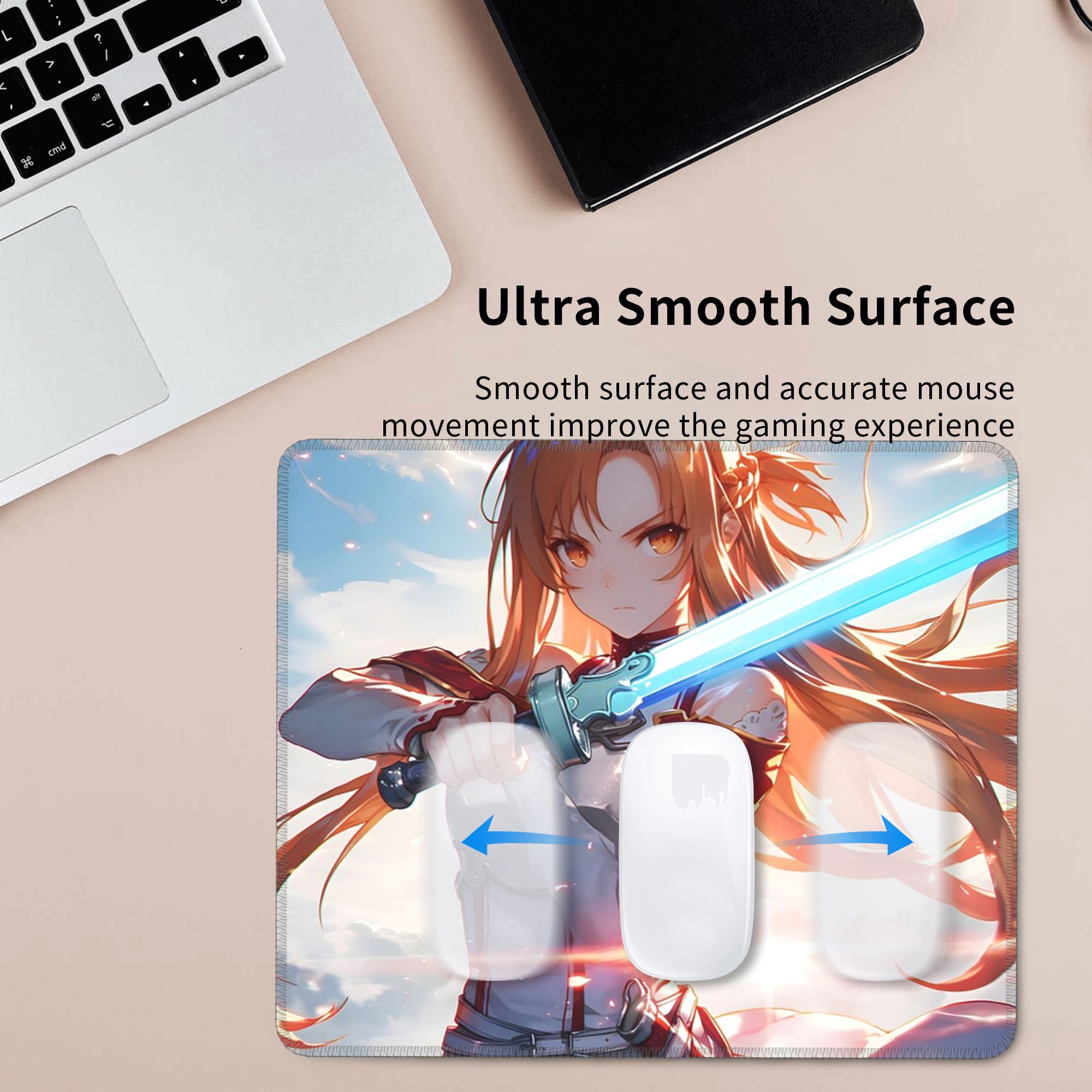 소드 아트 온라인 유우키 아스나 애니메이션 마우스 패드 - Laptop Accessories Online 리뷰 및 가격