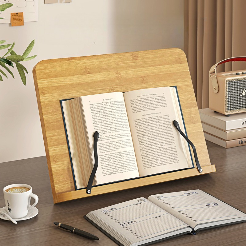 나무 독서대, 다기능 노트북 거치대, 8단계 높이 조절 - Laptop Office Accessories 리뷰 및 가격
