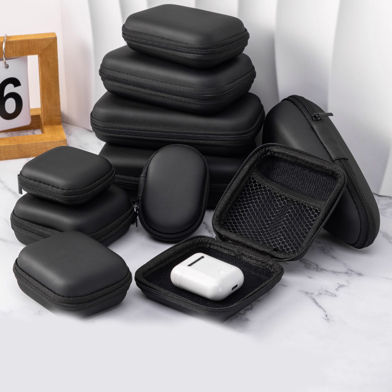 휴대용 미니 하드 쉘 디지털 기기 보관 가방 인조 가죽 - Cable Management Bag 리뷰 및 가격