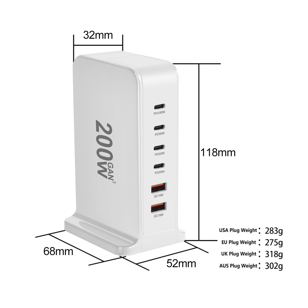 데스크탑 GaN 고속 PD 충전기, USB C 타입,  - Laptop Accessories Uk 리뷰 및 가격