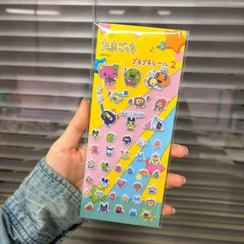 6Pcs Tamagotchi 만화 버블 스티커 창의력  - Accessories Laptop 리뷰 및 가격