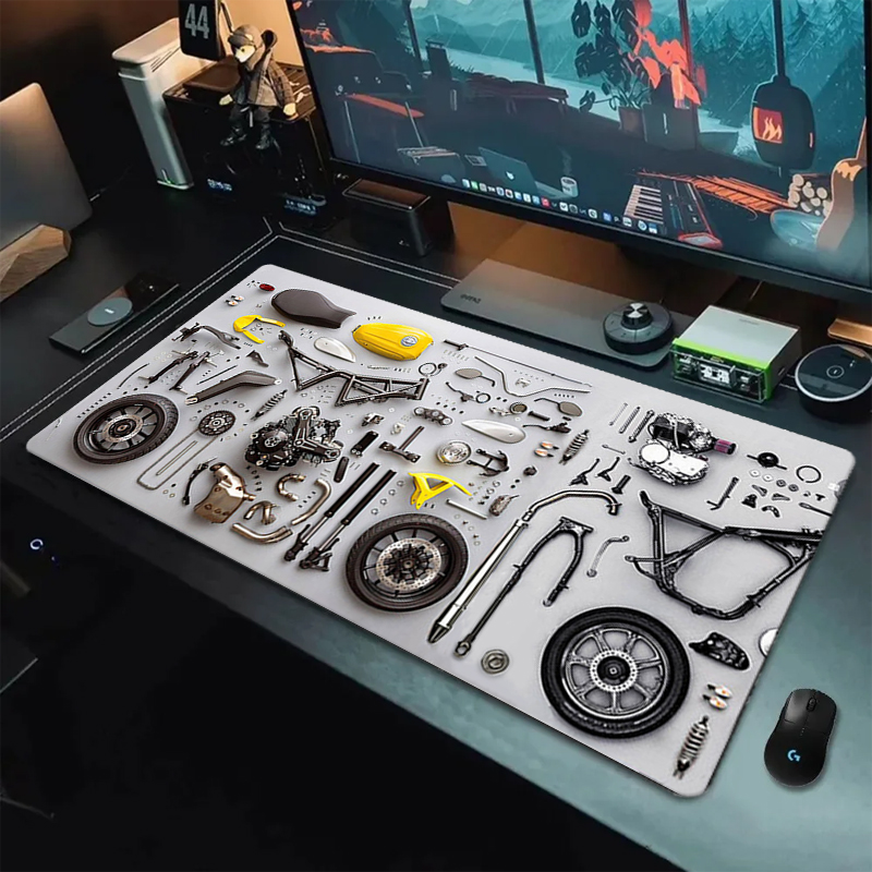 분해도면 고무 마우스 패드 마우스 패드 XXL 게임 액 - Laptop Office Accessories 리뷰 및 가격