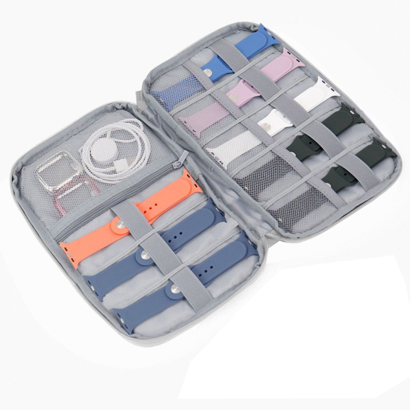 애플워치 스트랩 케이스용 시계줄 보관함, 데이터 케이블 - Cable Management Bag 리뷰 및 가격