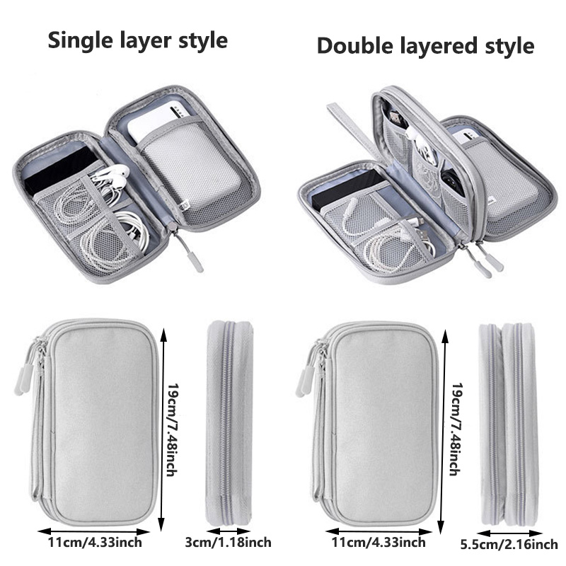 다채로운 색상의 휴대용 여행용 디지털 수납 가방 - 충 - Cable Management Bag 리뷰 및 가격